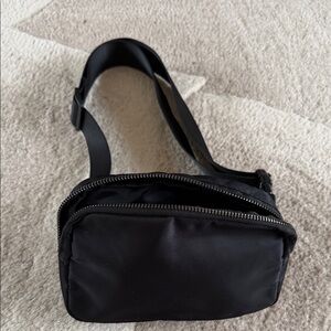 Amazon Black Women's Belt Bag with Adjustable Strap